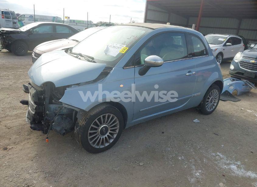 Photo 2 of 2013 Fiat 500c LOUNGE (VIN 3C3CFFER9DT514237)