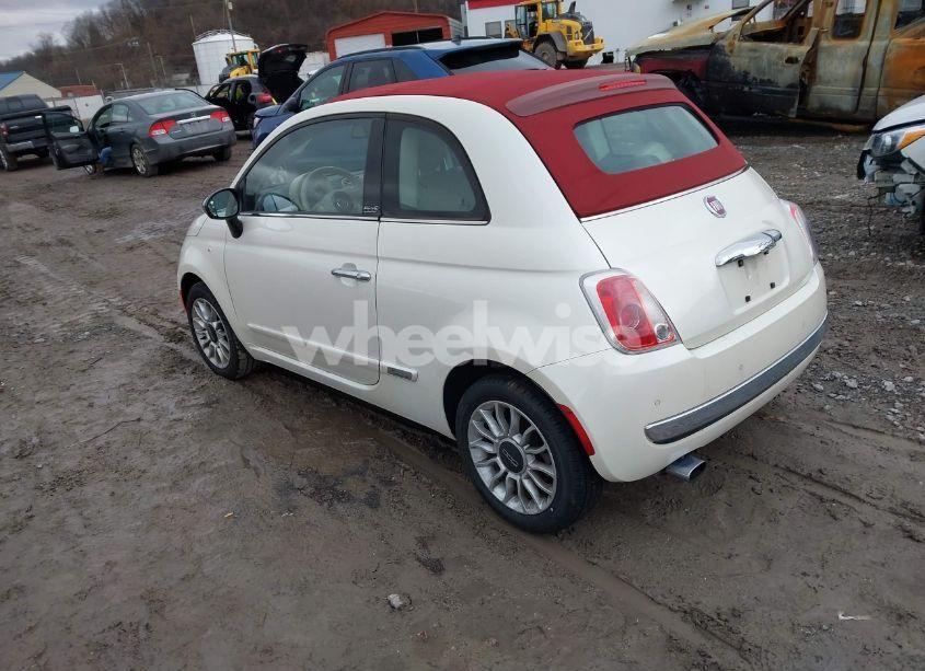 Photo 3 of 2013 Fiat 500c LOUNGE (VIN 3C3CFFER9DT739807)