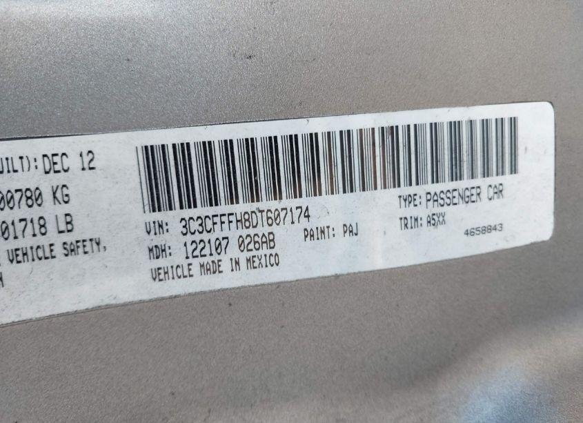 Photo 9 of 2013 Fiat 500 ABARTH (VIN 3C3CFFFH8DT607174)