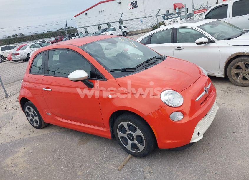 2013 Fiat 500e BATTERY ELECTRIC (VIN 3C3CFFGE1DT750990) main photo