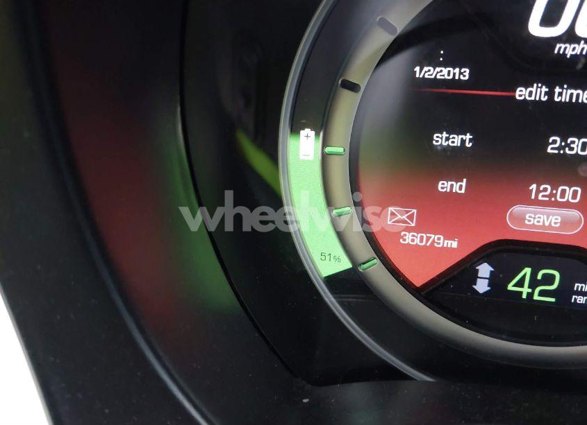 Photo 13 of 2013 Fiat 500e BATTERY ELECTRIC (VIN 3C3CFFGE1DT750990)