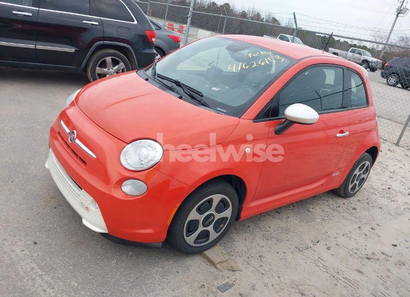 Photo 2 of 2013 Fiat 500e BATTERY ELECTRIC (VIN 3C3CFFGE1DT750990)