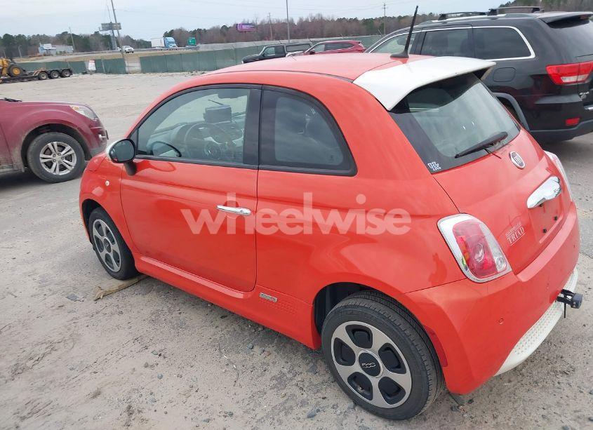 Photo 3 of 2013 Fiat 500e BATTERY ELECTRIC (VIN 3C3CFFGE1DT750990)
