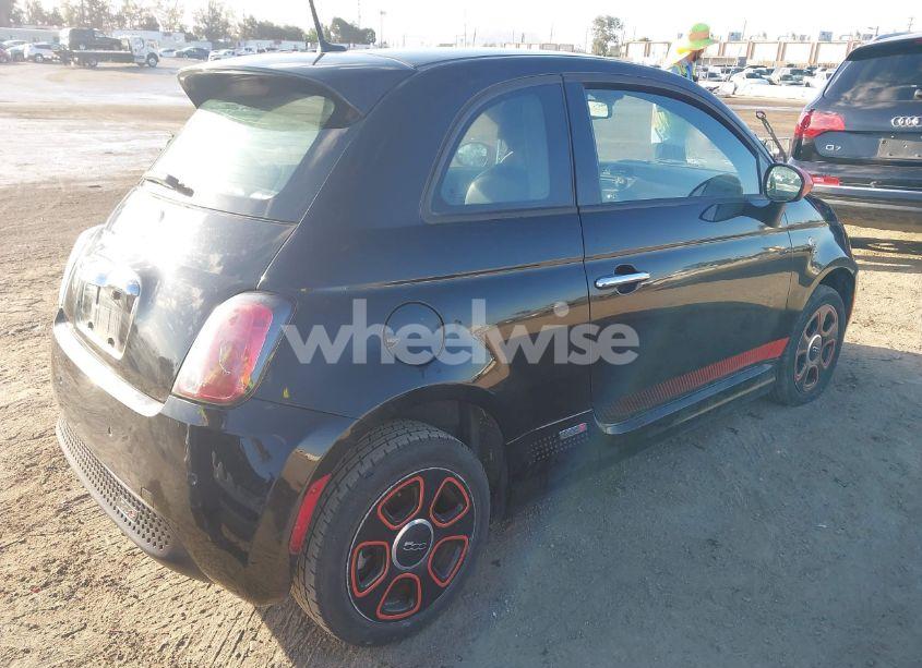 Photo 4 of 2013 Fiat 500e BATTERY ELECTRIC (VIN 3C3CFFGE7DT744353)