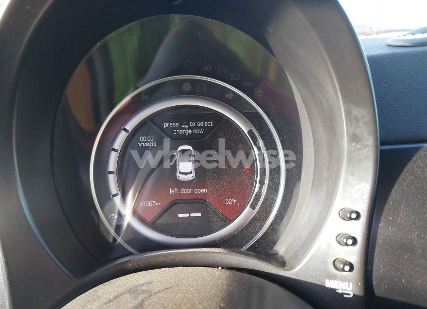 Photo 7 of 2013 Fiat 500e BATTERY ELECTRIC (VIN 3C3CFFGE7DT744353)