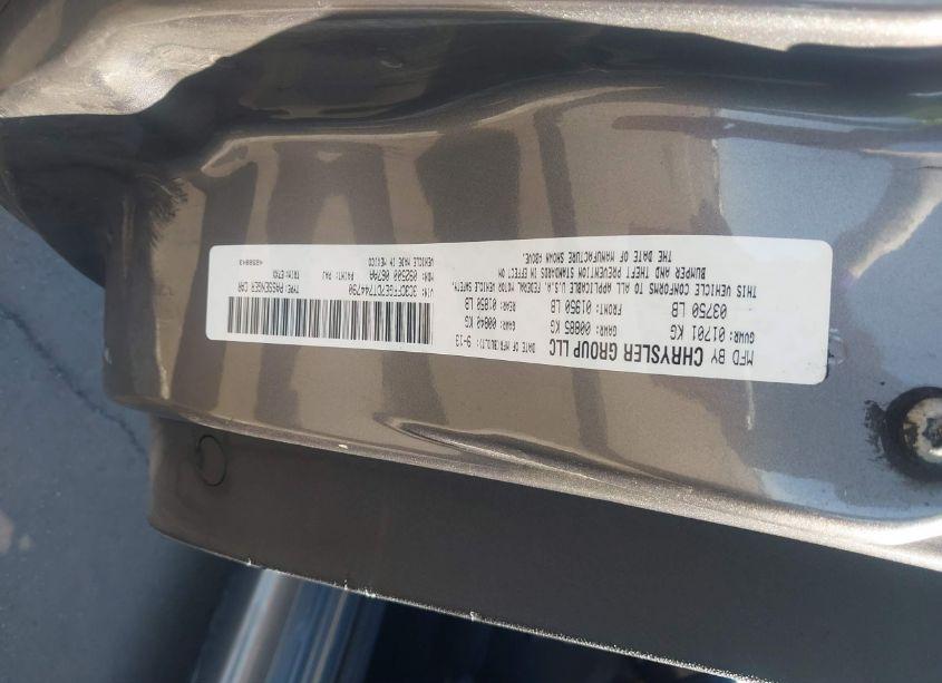 Photo 8 of 2013 Fiat 500e BATTERY ELECTRIC (VIN 3C3CFFGE7DT744790)