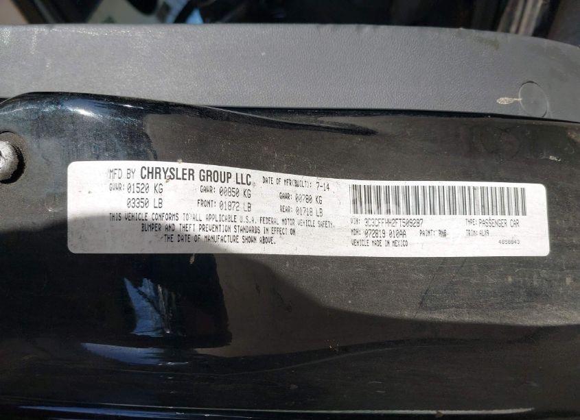 Photo 9 of 2015 Fiat 500 TURBO (VIN 3C3CFFHH2FT509287)