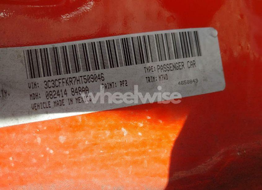 Photo 9 of 2017 Fiat 500 POP (VIN 3C3CFFKR7HT509046)