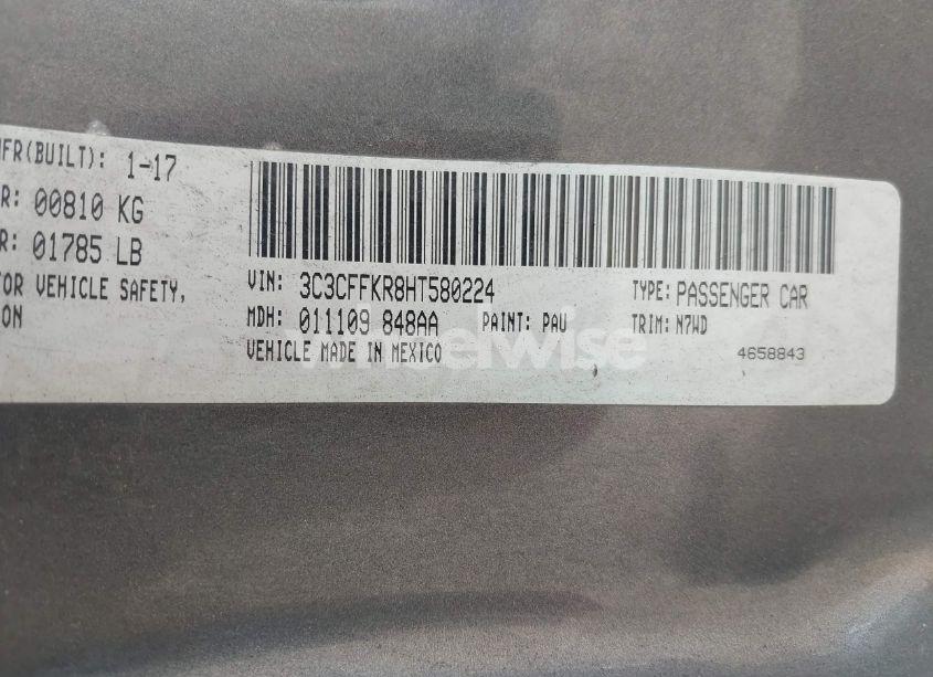 Photo 9 of 2017 Fiat 500 POP (VIN 3C3CFFKR8HT580224)