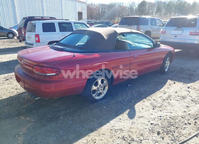 Photo 4 of 1999 Chrysler Sebring JXI (VIN 3C3EL55H8XT610514)
