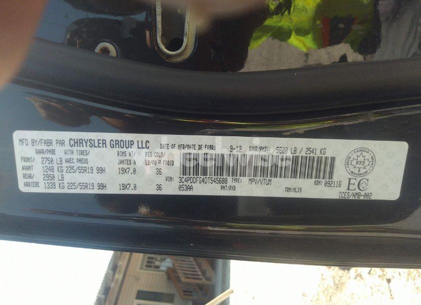 Photo 9 of 2013 Dodge Journey R/T (VIN 3C49DDFG4DT545688)