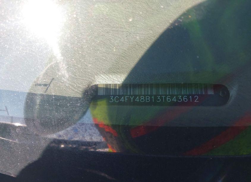 Photo 9 of 2003 Chrysler Pt CRUISER (VIN 3C4FY48B13T643612)