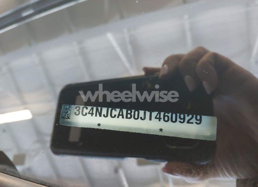 Photo 9 of 2018 Jeep Compass SPORT FWD (VIN 3C4NJCAB0JT460929)