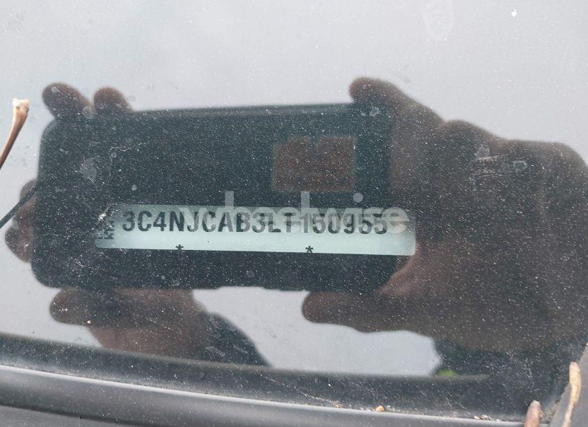 Photo 9 of 2020 Jeep Compass SPORT FWD (VIN 3C4NJCAB3LT150955)