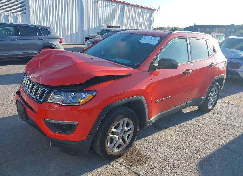 Photo 2 of 2018 Jeep Compass SPORT FWD (VIN 3C4NJCAB4JT140111)