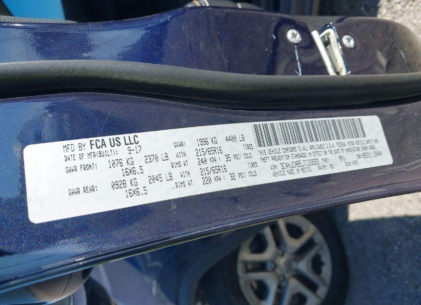 Photo 9 of 2018 Jeep Compass SPORT FWD (VIN 3C4NJCAB5JT133653)