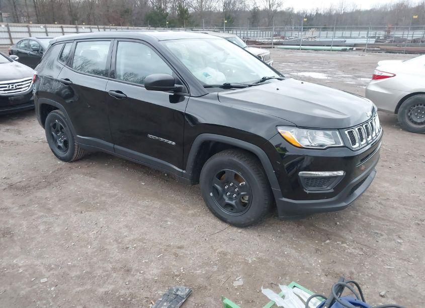 2021 Jeep Compass SPORT FWD (VIN 3C4NJCAB7MT522959) main photo