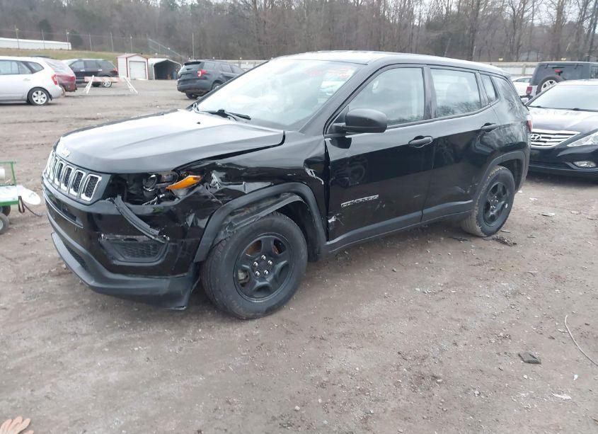 Photo 2 of 2021 Jeep Compass SPORT FWD (VIN 3C4NJCAB7MT522959)