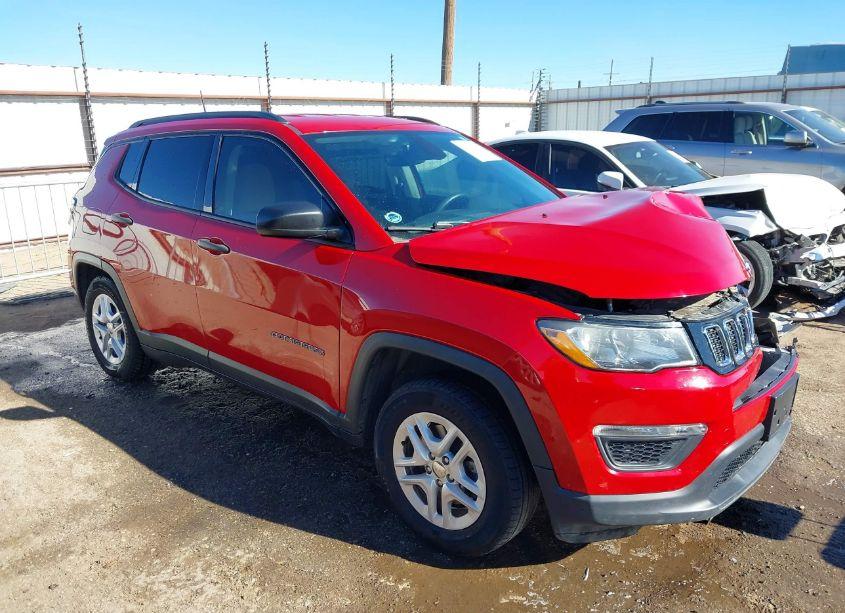 2018 Jeep Compass SPORT FWD (VIN 3C4NJCAB9JT254976) main photo
