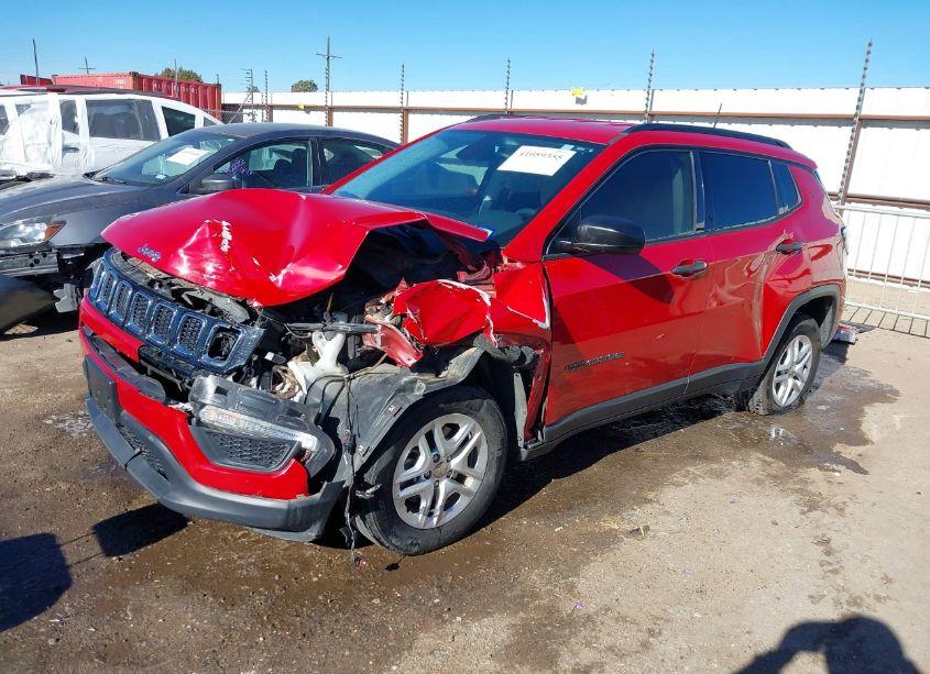 Photo 2 of 2018 Jeep Compass SPORT FWD (VIN 3C4NJCAB9JT254976)
