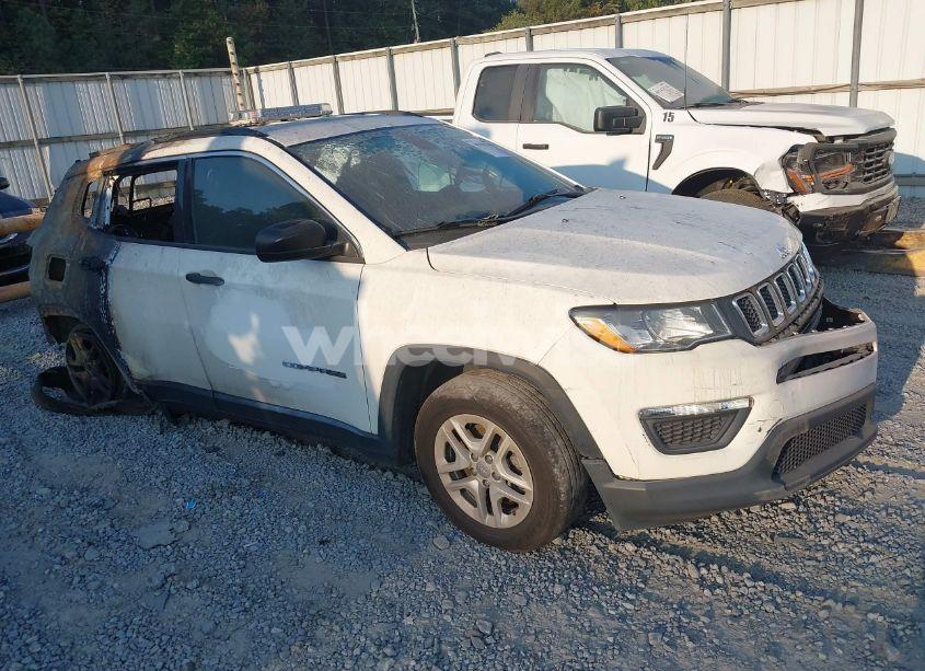 2021 Jeep Compass SPORT FWD (VIN 3C4NJCAB9MT505113) main photo