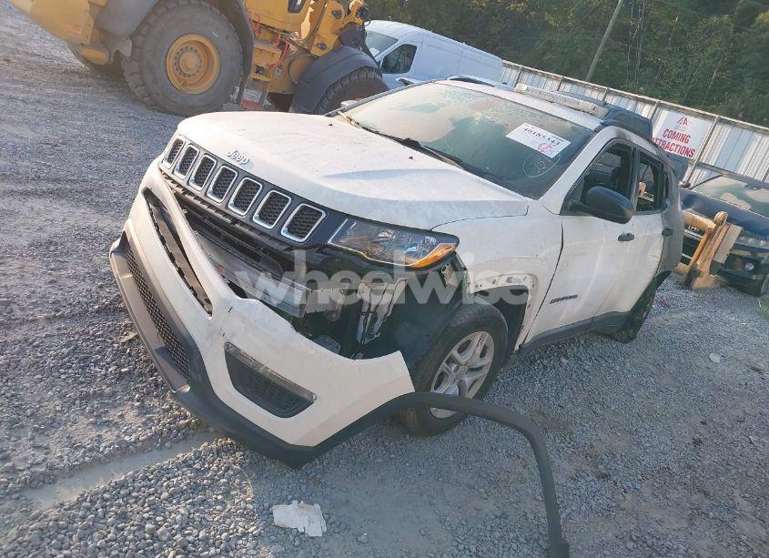 Photo 2 of 2021 Jeep Compass SPORT FWD (VIN 3C4NJCAB9MT505113)