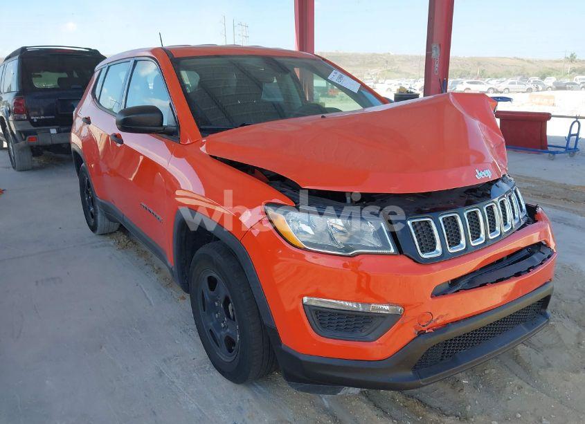 2021 Jeep Compass SPORT FWD (VIN 3C4NJCAB9MT505256) main photo