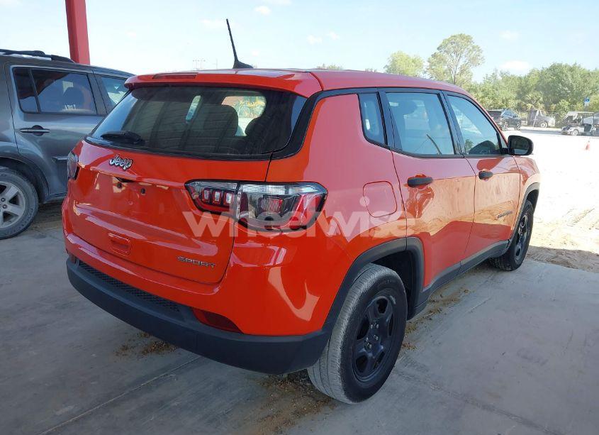 Photo 4 of 2021 Jeep Compass SPORT FWD (VIN 3C4NJCAB9MT505256)
