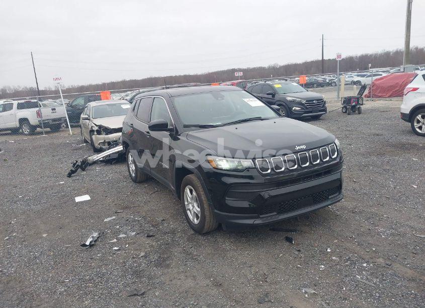 2022 Jeep Compass SPORT FWD (VIN 3C4NJCAB9NT213978) main photo