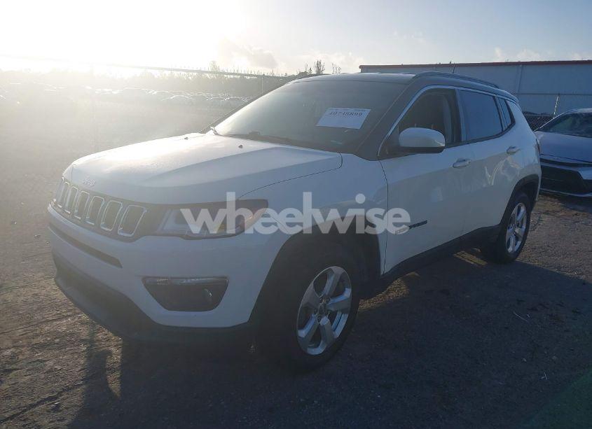 Photo 2 of 2020 Jeep Compass LATITUDE FWD (VIN 3C4NJCBB0LT114896)