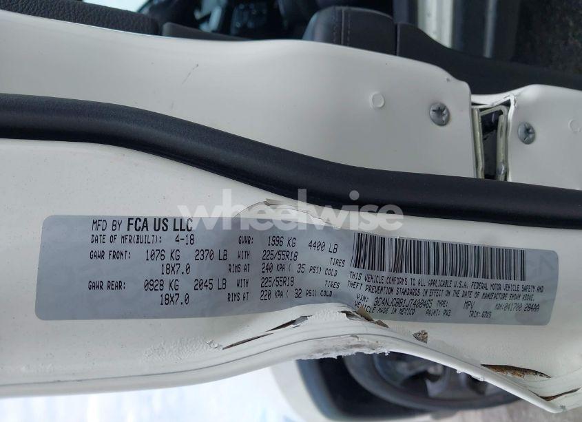 Photo 9 of 2018 Jeep Compass ALTITUDE FWD (VIN 3C4NJCBB1JT408465)