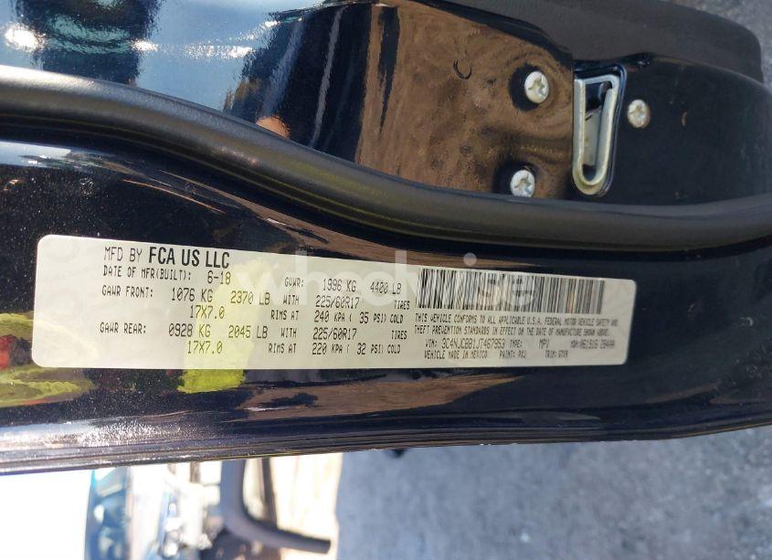 Photo 9 of 2018 Jeep Compass LATITUDE FWD (VIN 3C4NJCBB1JT467953)