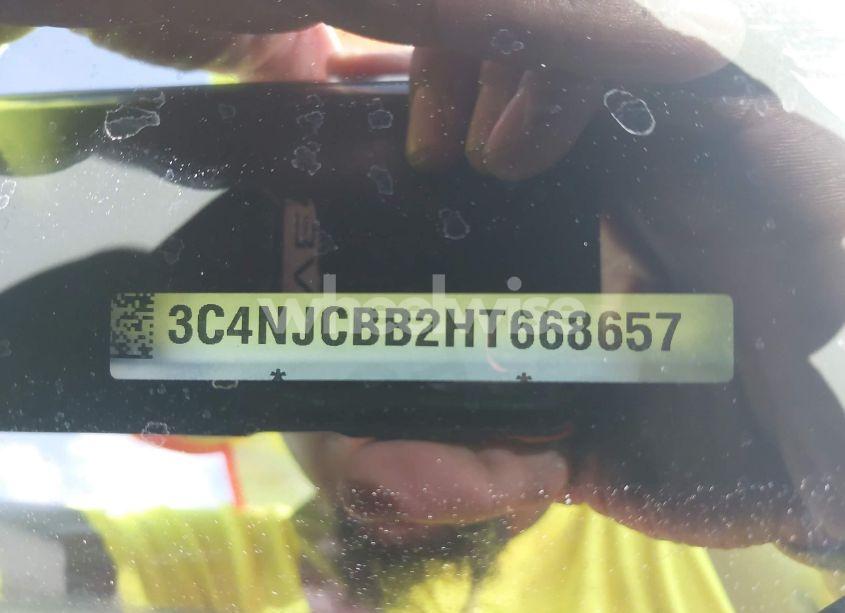 Photo 9 of 2017 Jeep New COMPASS LATITUDE FWD (VIN 3C4NJCBB2HT668657)