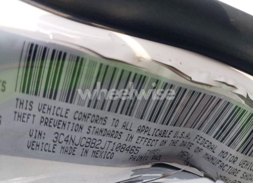 Photo 9 of 2018 Jeep Compass LATITUDE FWD (VIN 3C4NJCBB2JT108465)