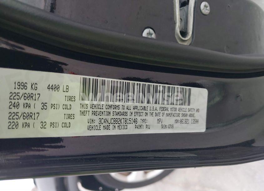 Photo 9 of 2019 Jeep Compass LATITUDE FWD (VIN 3C4NJCBB2KT815146)