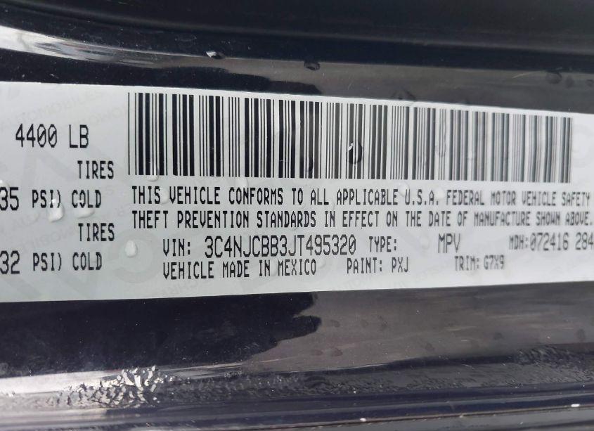 Photo 9 of 2018 Jeep Compass LATITUDE FWD (VIN 3C4NJCBB3JT495320)