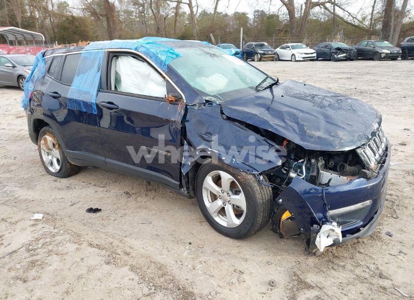 2021 Jeep Compass LATITUDE FWD (VIN 3C4NJCBB3MT523153) main photo