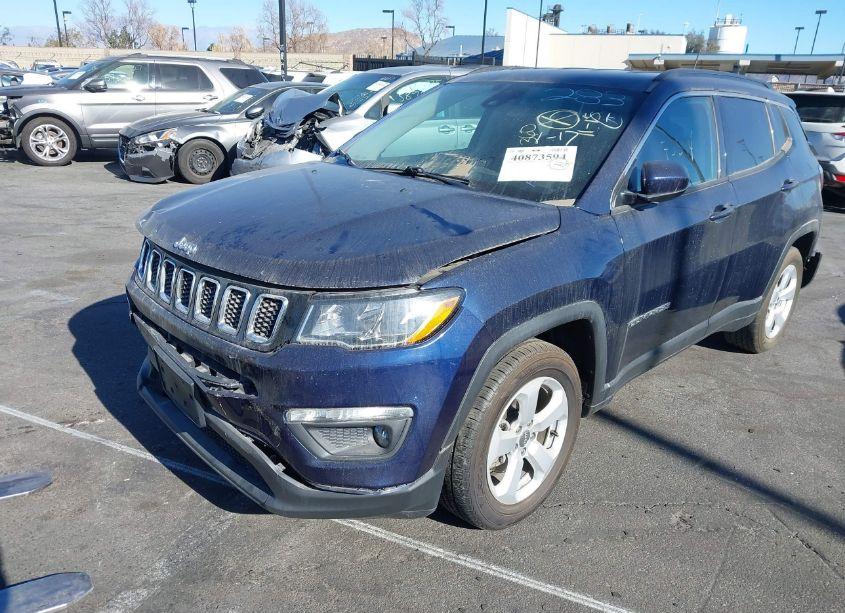 Photo 2 of 2021 Jeep Compass LATITUDE FWD (VIN 3C4NJCBB4MT585581)