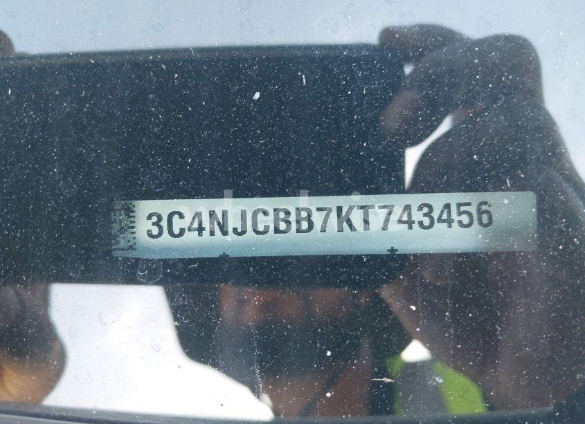 Photo 9 of 2019 Jeep Compass ALTITUDE FWD (VIN 3C4NJCBB7KT743456)