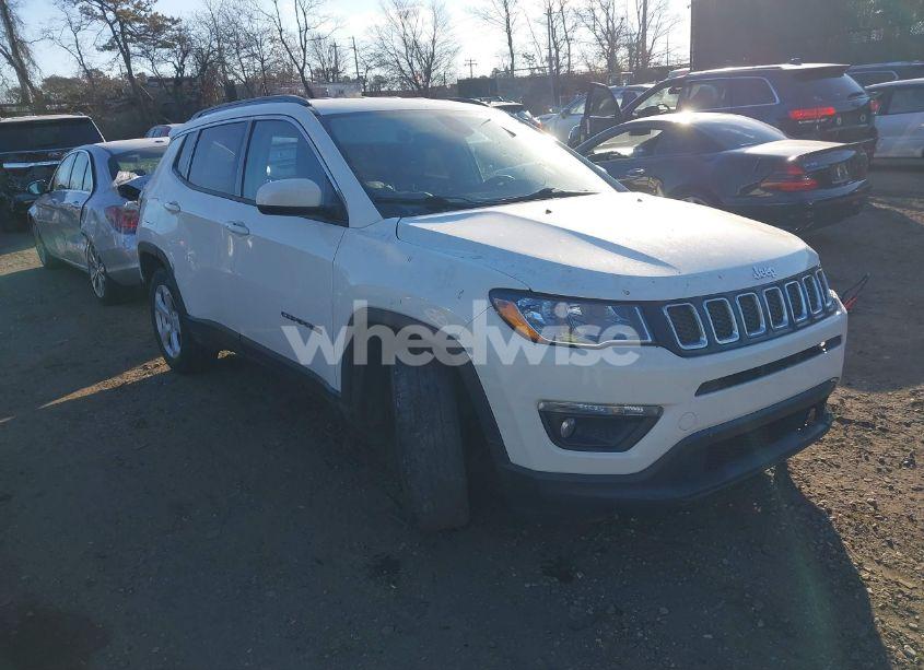 2021 Jeep Compass LATITUDE FWD (VIN 3C4NJCBB7MT567415) main photo