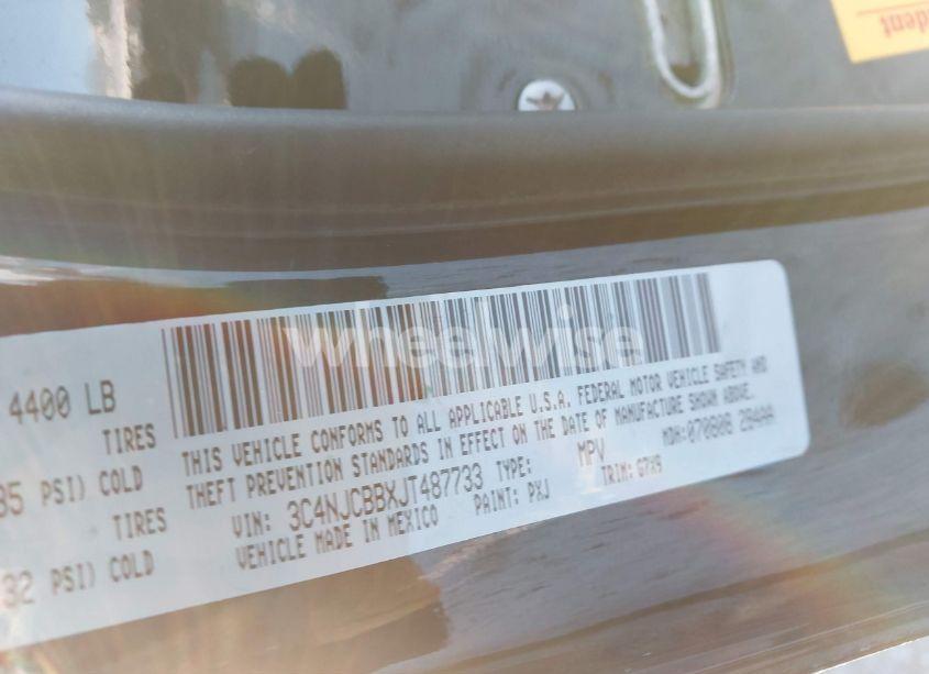 Photo 9 of 2018 Jeep Compass LATITUDE FWD (VIN 3C4NJCBBXJT487733)