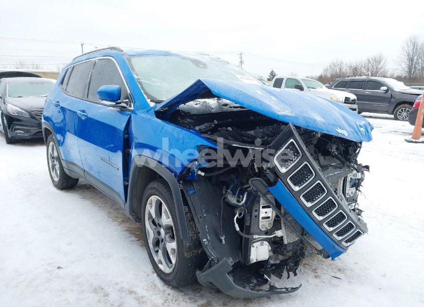 2021 Jeep Compass LIMITED FWD (VIN 3C4NJCCB2MT528312) main photo