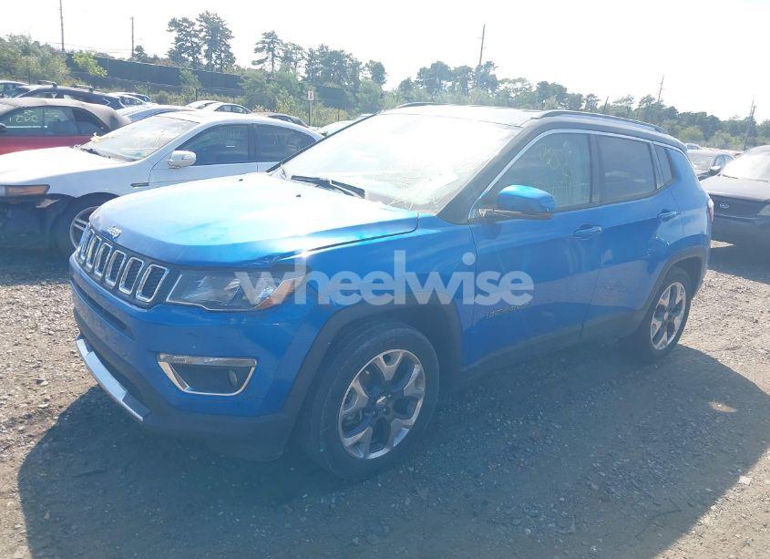 Photo 2 of 2020 Jeep Compass LIMITED FWD (VIN 3C4NJCCB4LT125706)
