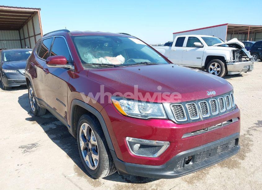 2021 Jeep Compass LIMITED FWD (VIN 3C4NJCCBXMT531362) main photo