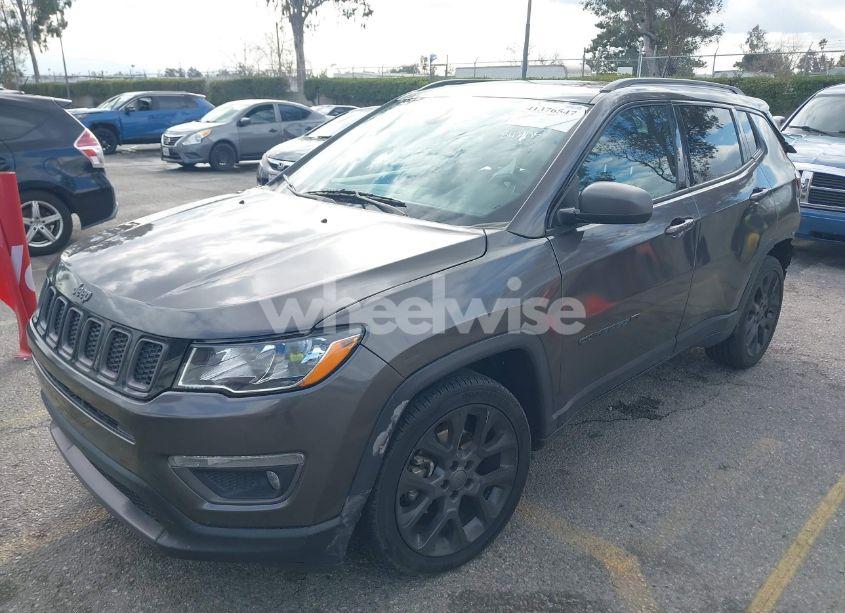 Photo 2 of 2021 Jeep Compass 80TH ANNIVERSARY FWD (VIN 3C4NJCEB7MT596909)