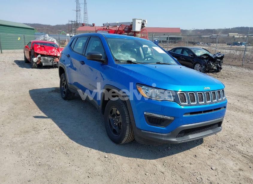 2020 Jeep Compass SPORT 4X4 (VIN 3C4NJDAB0LT142611) main photo