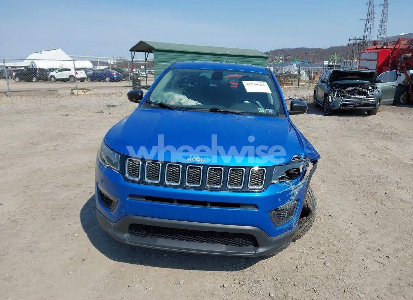 Photo 12 of 2020 Jeep Compass SPORT 4X4 (VIN 3C4NJDAB0LT142611)