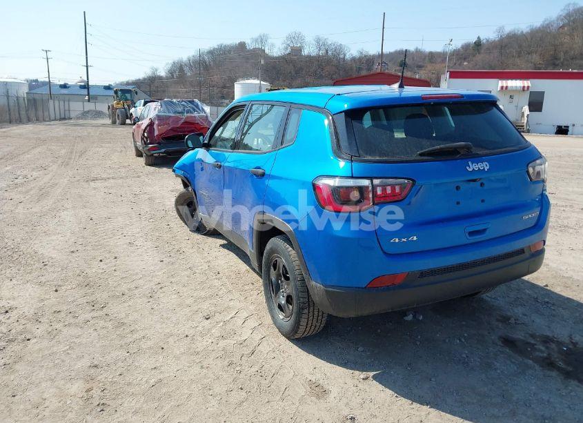 Photo 3 of 2020 Jeep Compass SPORT 4X4 (VIN 3C4NJDAB0LT142611)