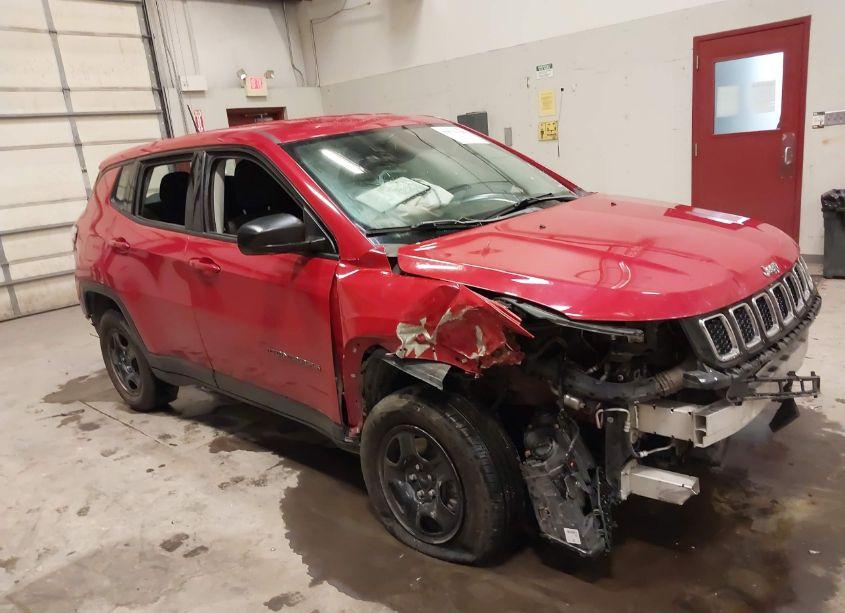 2018 Jeep Compass SPORT 4X4 (VIN 3C4NJDAB1JT399628) main photo