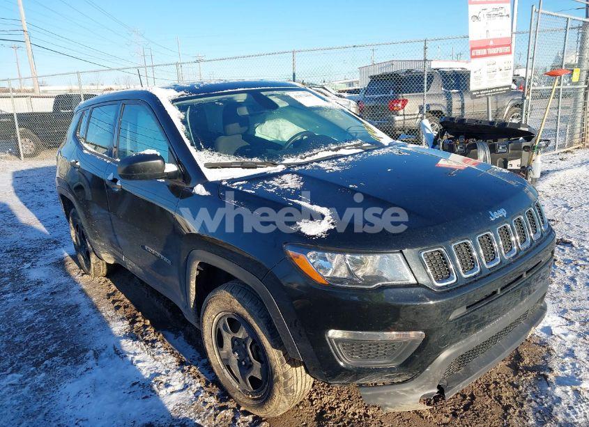 2019 Jeep Compass SPORT 4X4 (VIN 3C4NJDAB1KT714106) main photo